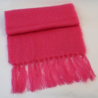 Mohair Scarf Pink