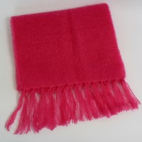 Mohair Scarf Red