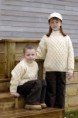 Kids Machine Washable Classic Aran Sweater