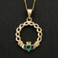 Claddagh Rope Pendant