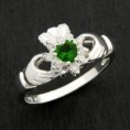 Ladies Decorative Claddagh Ring