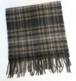 Grey & Camel Lambswool Scarf